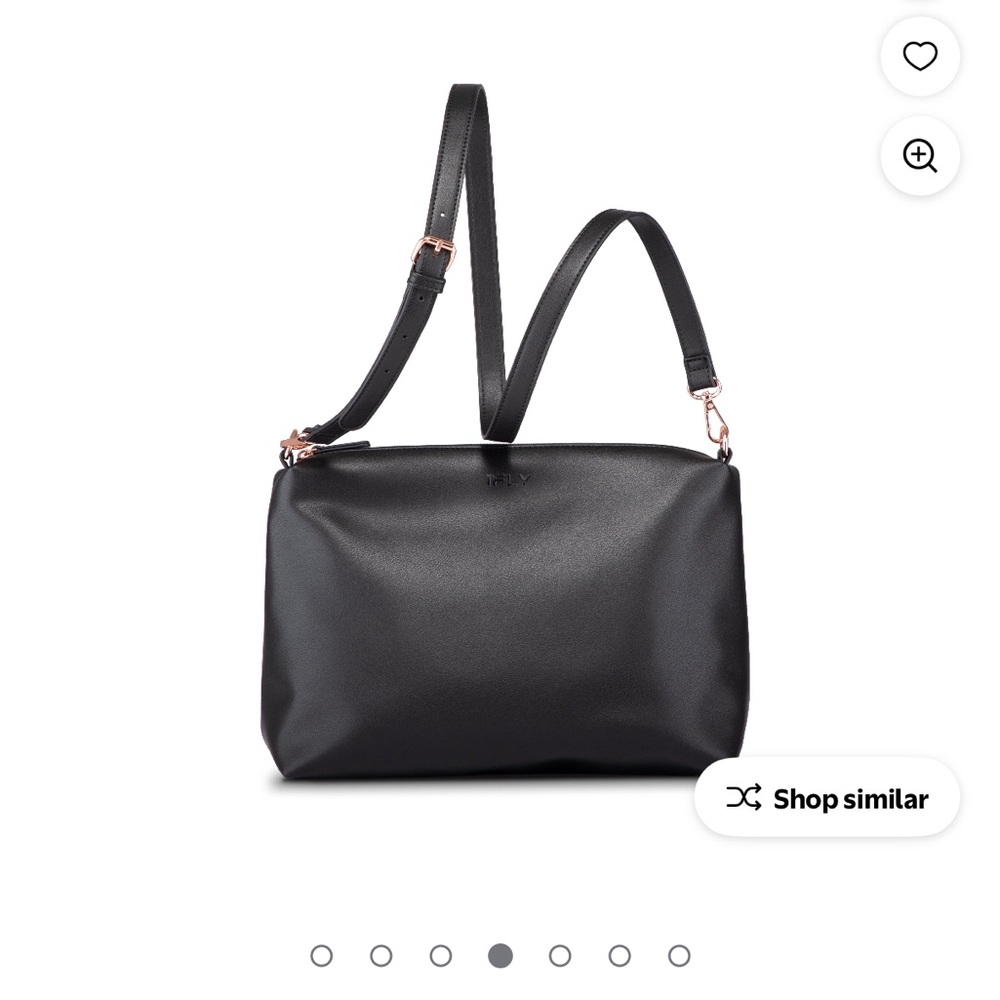 iFLY Elegant Black Crossbody Bag